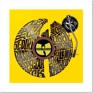 WUTANG  VINYL EXCLUSIVE DESIGN Posters and Art